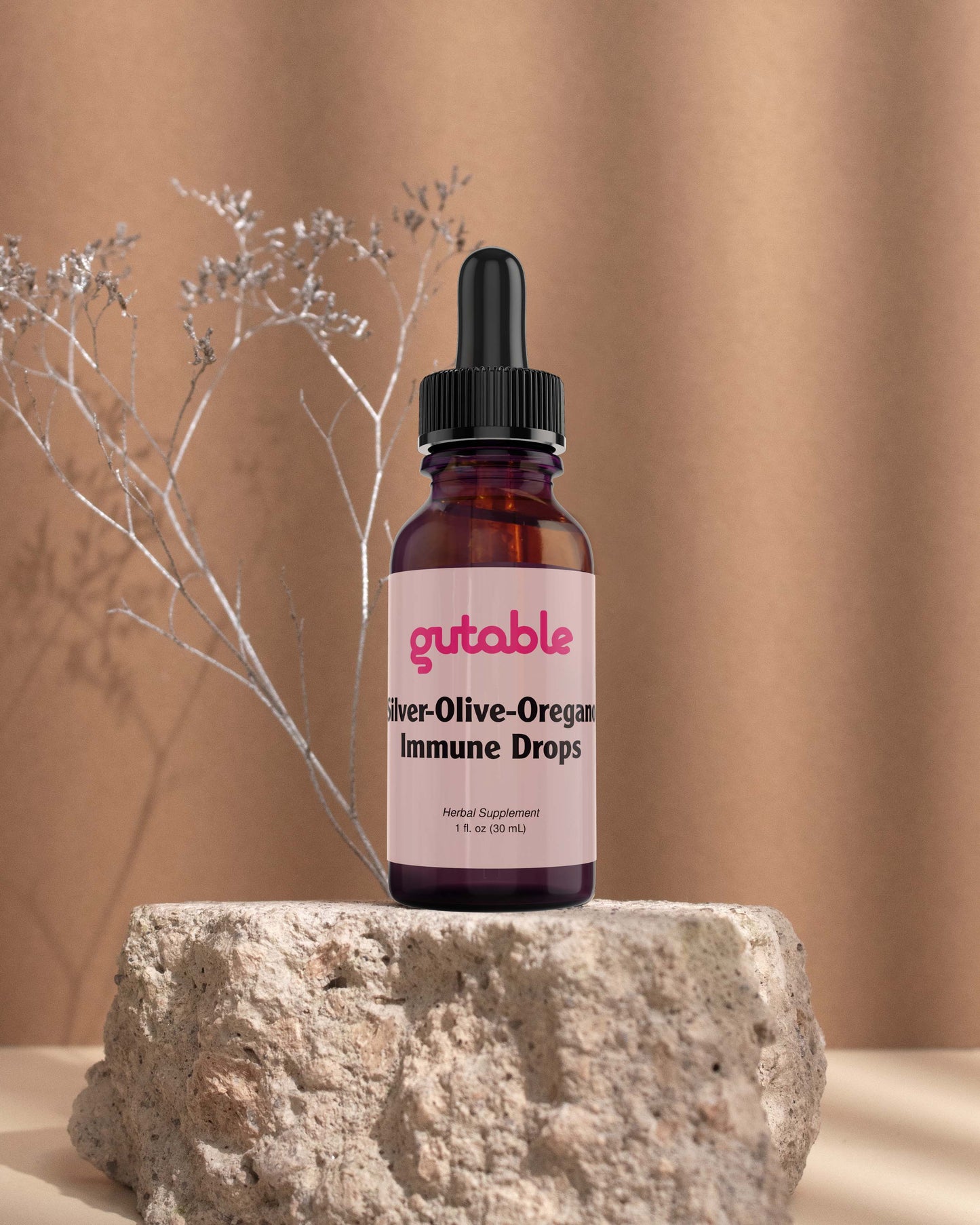 Silver-Olive-Oregano Immune Drops (Tonic)